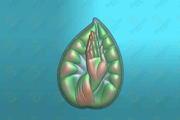 【手】玉雕機平面浮雕圖紙A-10717