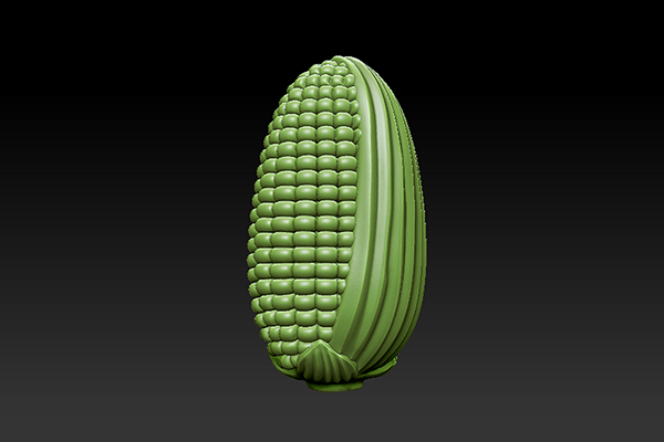 【玉米】玉雕機立體浮雕圖紙YD-GJ10164